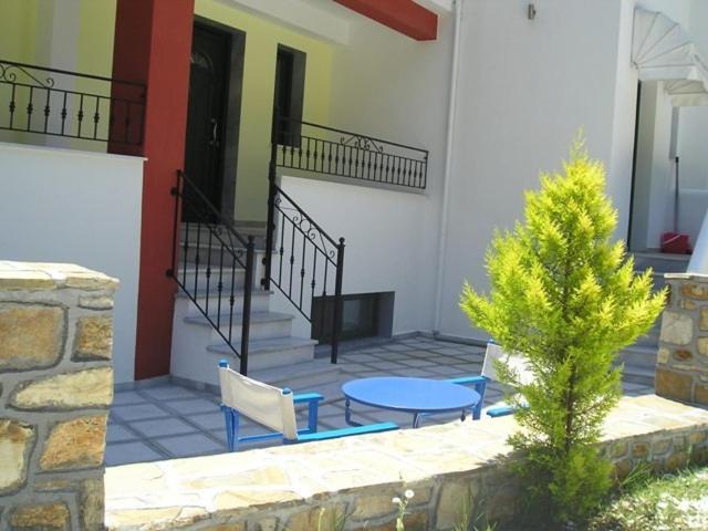 Golden Beach Inn Chrysi Ammoudia Exterior foto
